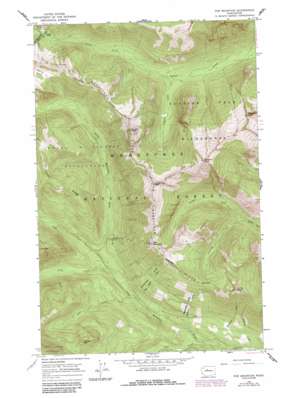 Poe Mountain USGS topographic map 47121h1