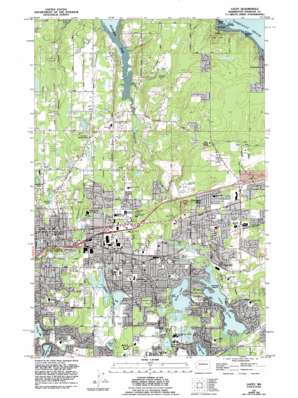 Nisqually USGS topographic map 47122a7