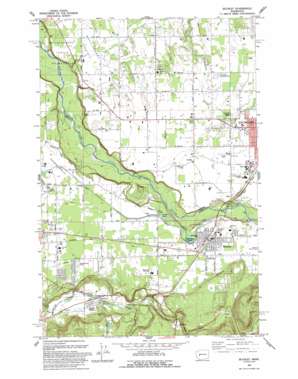 Buckley USGS topographic map 47122b1