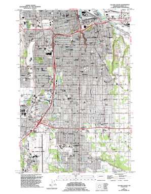 Tacoma South USGS topographic map 47122b4