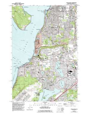 Steilacoom USGS topographic map 47122b5
