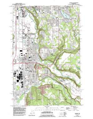 Auburn USGS topographic map 47122c2