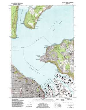 Tacoma North USGS topographic map 47122c4