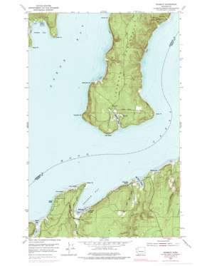 Seabeck USGS topographic map 47122f7