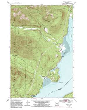 Brinnon topo map