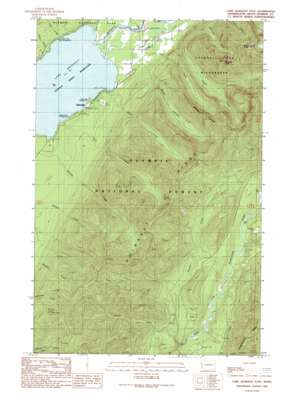 Quinault Lake East USGS topographic map 47123d7