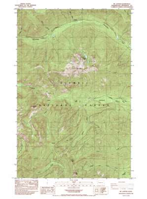 Mount Jupiter USGS topographic map 47123f1