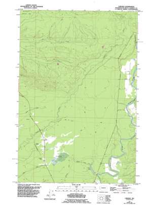 Humptulips USGS topographic map 47124b1