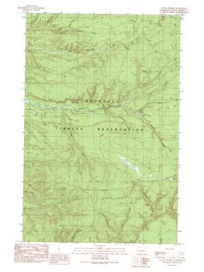 O'Took Prairie topo map