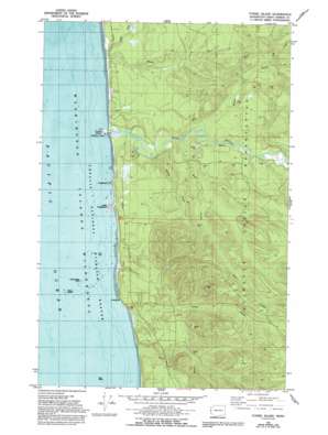 Tunnel Island USGS topographic map 47124d3