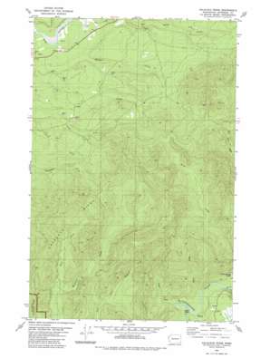 Kalaoch Ridge USGS topographic map 47124f3
