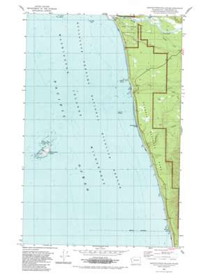 Destruction Island USGS topographic map 47124f4