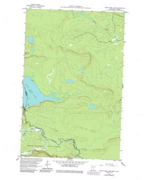 South Fowl Lake USGS topographic map 48089a8