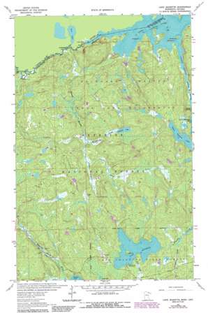 Lake Jeanette USGS topographic map 48092b3