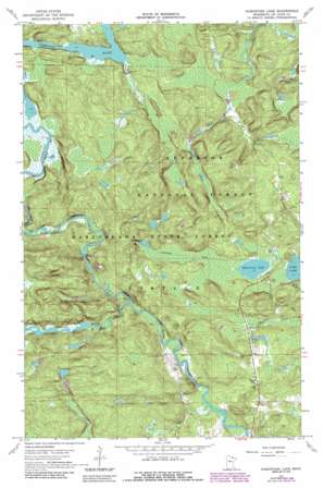 Kabustasa Lake USGS topographic map 48092b5