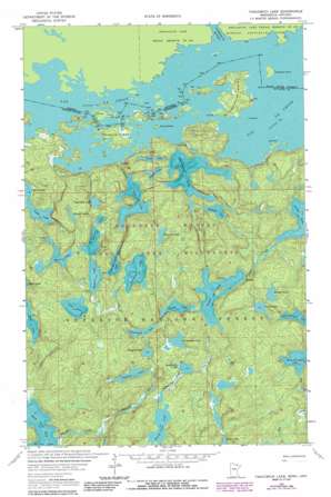 Takucmich Lake USGS topographic map 48092c2