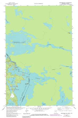 Crane Lake USGS topographic map 48092d4