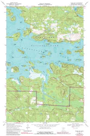 Daley Bay USGS topographic map 48092d8