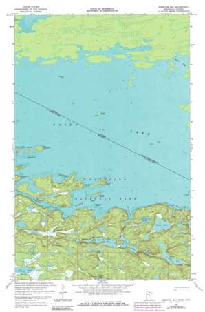 Kempton Bay USGS topographic map 48092e7