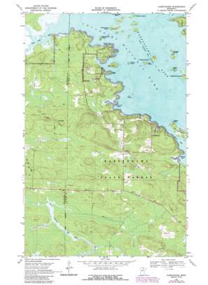 Kabetogama USGS topographic map 48093d1