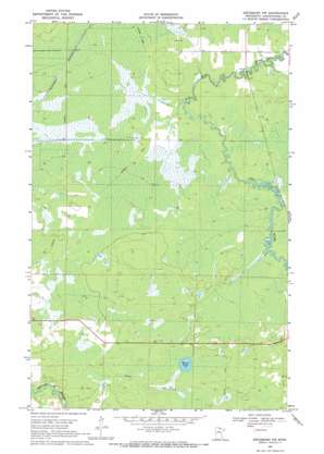 Ericsburg Nw USGS topographic map 48093d4