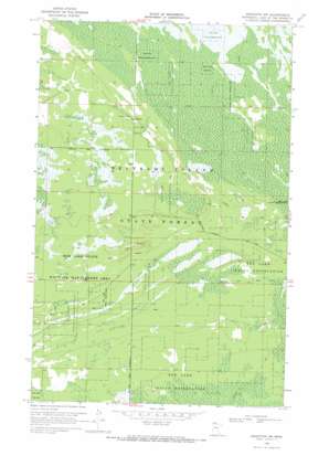 Graceton Sw USGS topographic map 48094e8