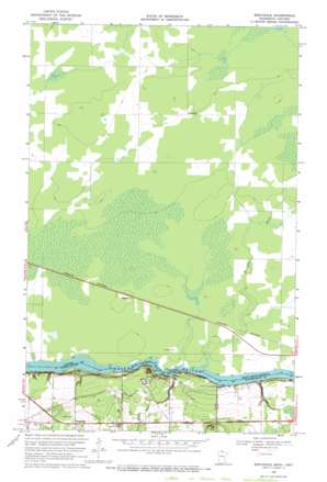 Birchdale USGS topographic map 48094f1
