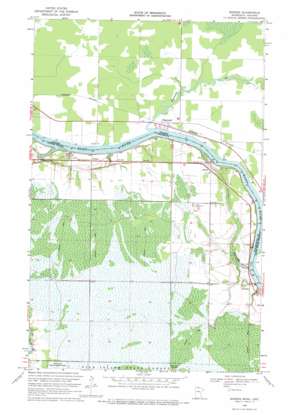 Border USGS topographic map 48094f3