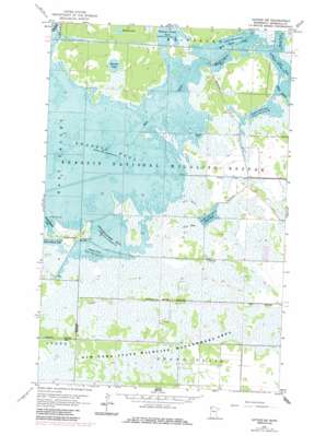 Gatzke SW USGS topographic map 48095c8
