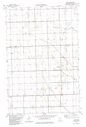 Tabor USGS topographic map 48096a7