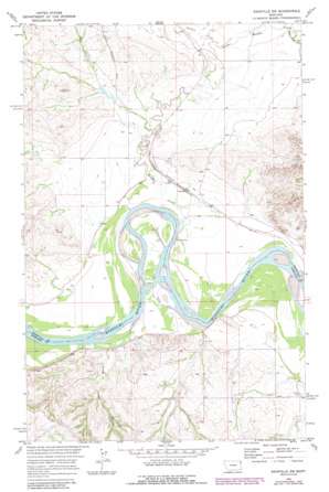 Bainville SW USGS topographic map 48104a2