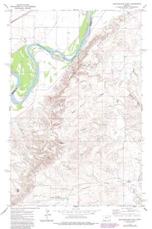 Mortarstone Bluff USGS topographic map 48104a8