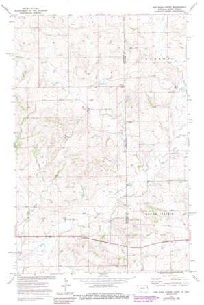 Red Bank Creek topo map