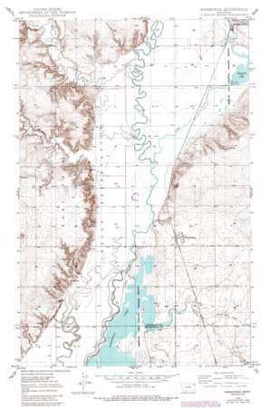 Homestead USGS topographic map 48104d5