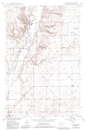 Reserve USGS topographic map 48104e4