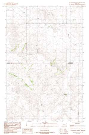 Thornwood Ranch topo map