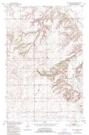 Shippe Canyon USGS topographic map 48104f5