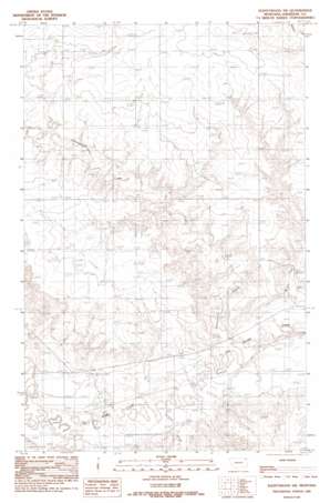 Plentywood SW USGS topographic map 48104g6