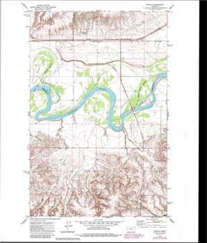 Wolf Point USGS topographic map 48105a1