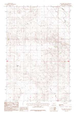 Long Creek East USGS topographic map 48105c2