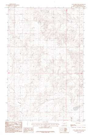 Long Creek West USGS topographic map 48105c3