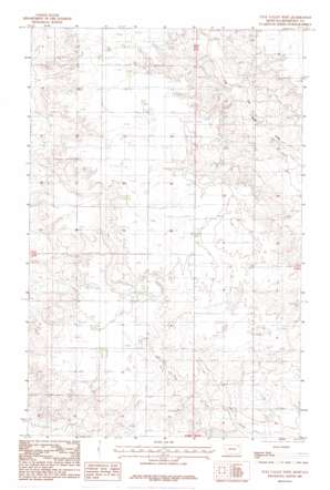 Tule Valley West topo map