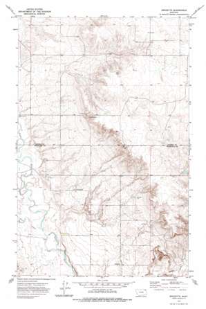 Bredette USGS topographic map 48105e3