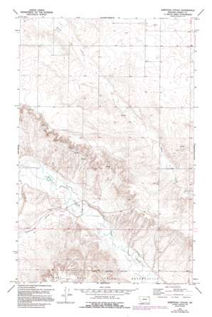 Shipstead Coulee USGS topographic map 48105f6