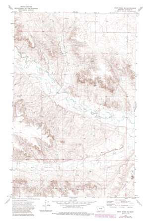 West Fork NE USGS topographic map 48105f7