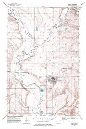 Scobey USGS topographic map 48105g4