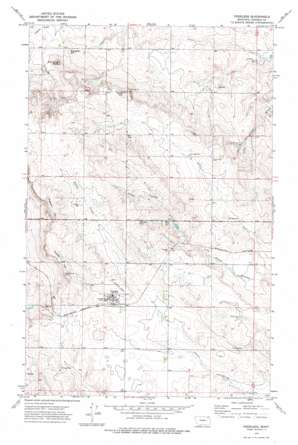 Peerless USGS topographic map 48105g7