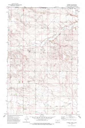 Carbert USGS topographic map 48105h7