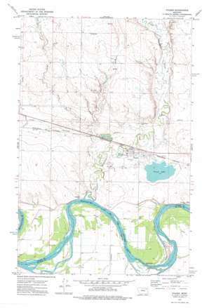 Glasgow USGS topographic map 48106a1