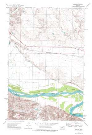 Kintyre USGS topographic map 48106a2